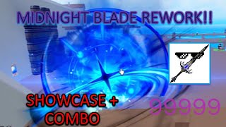 OP Midnight Blade Rework SHOWCASE  COMBO Blox Fruits UPDATE 20 [upl. by Meridel]