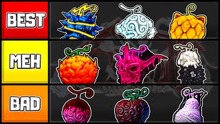 Ranking amp Showcasing All Fruits In Fruit Battlegrounds  Tier List [upl. by Catherin]