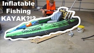 Inflatable Fishing Kayak Modifications and Upgrades [upl. by Laehcym]