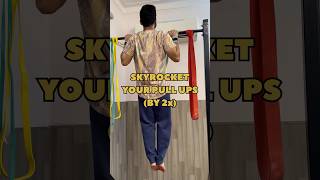 3 Best Hacks To Skyrocket Your Pull Ups By 2x shorts [upl. by Hunley300]