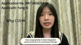 CUHK——MKT Video Interview [upl. by Melisa]