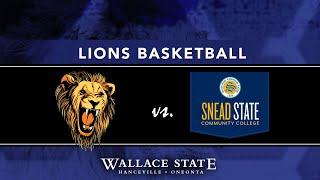 Mens Basketball vs Snead State CC [upl. by Yenffit545]