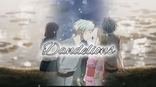 Hotarubi no mori e GIN × HOTARU 💖 DANDELION EDIT 💖 anime animedit [upl. by Anivid]