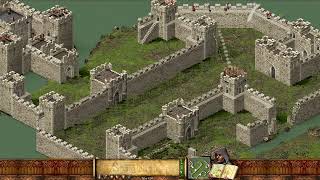 Stronghold Siege  Leeds  Attack Very hard default troops w commentary [upl. by Cooperstein398]