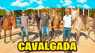 CAVALGADA com as ÉGUAS RECEPTORAS [upl. by Julietta]