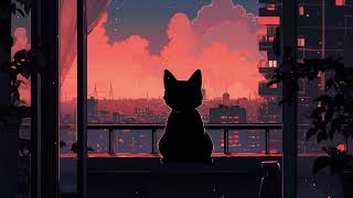 Just a wild cat in the meadow 🐾 Lofi Hip Hop Radio 🐾 Chill Lofi Beats  Cat Vibes [upl. by Kruger205]