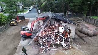 Menlo Park House Demolition [upl. by Aristotle]