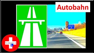 Autobahnfahren amp Autobahnausfahrt by Fahrschule Schweiz [upl. by Cthrine434]