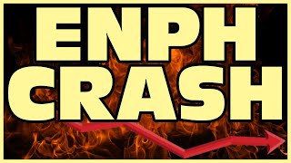 Enphase Energy ENPH Stock  What To Do When You Own A BUSTED GROWTH Stock [upl. by Hodess]