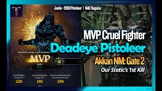 Akkan NM G2  Deadeye Pistoleer Cruel MVP lostark [upl. by Enoj]