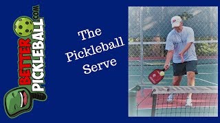 Pickleball ServeLegal and Effective [upl. by Assenaj]