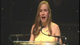 Sydnie Bayles Lemon Ball 2018 Stand Host of the Year  Age 14 [upl. by Kolivas]