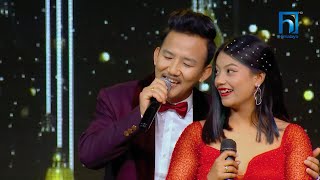 Binod Rai amp Triza Pradhan quotTimilai Kunai Palquot  The Voice of Nepal Season 5 2023 [upl. by Nassi]