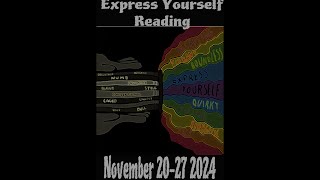 Express Yourself Reading November 2027 2024 THE CUCUMBER READ THIS SHYT CRAZY 😜 [upl. by Randa]