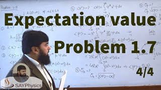 L54 Normalization of a wavefunction Solution to problem 117 [upl. by Dnalsor]