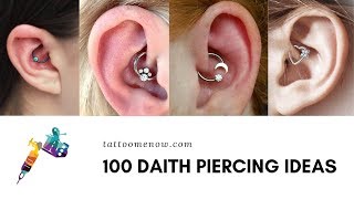 100 Daith Ear Piercing Ideas [upl. by Marylou]