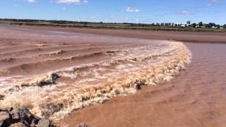 Bay of Fundy Tidal Bore at Truro Nova Scotia [upl. by Eenrahc]