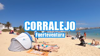 Corralejo Fuerteventura Spain 🇪🇸 4K Walking Tour [upl. by Alegnave]