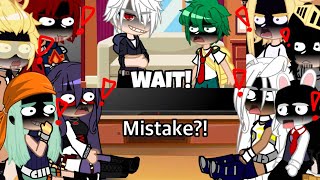 Pro heroes LOV and Parents React To Mistakes  MHABNHA  Gacha Club Life  MY AU [upl. by Akkim329]