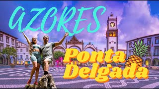 AZORES ISLANDS GUIDE EPISODE 1  Ponta Delgada at Sao Miguel in Portugal 4K 2023 [upl. by Atteuqahc]