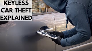 How Does Keyless Car Theft Work Relay Theft [upl. by Cahra706]