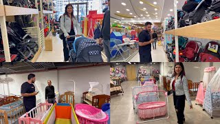 Baby Ki Shopping Shuru  New Born Baby Ke Liye Toys and Baby Crib Dekhne Gaye [upl. by Giacinta683]