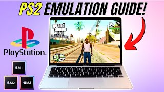 Emulation on MacBook  PCSX2 Tutorial M1 M2 M3 [upl. by Oironoh635]