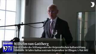 Wilhelm von Gottberg Das ostpreußische Erbe für Deutschland und Europa sichern [upl. by Derick]