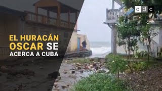 Primeros efectos del huracán Oscar en el oriente cubano [upl. by Nicholson]