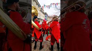 FasnachtCarnival In Frauenfeld Switzerland fasnacht guggenmusik [upl. by Ynaittirb865]