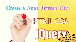 How to refresh div without page reload using html css jquery tutorial in hindi [upl. by Alegnave]