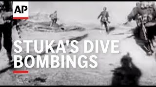 STUKAS DIVE BOMBING  WORLD WAR II  SOUND [upl. by Delos]