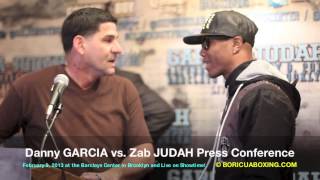 Angel amp Danny Garcia BRAWL with Zab Judah  What You Didnt See or Hear 720HD BoricuaBoxingcom [upl. by Cicily]