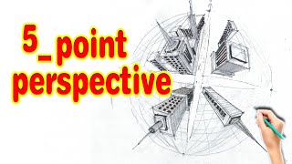 How to Draw a 5Point Perspective [upl. by Aros398]