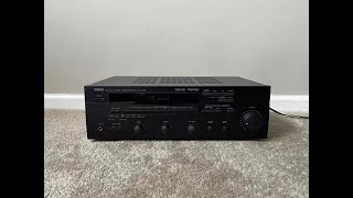 Yamaha RXV490 Home Theater Surround Receiver [upl. by Cappella]