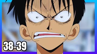 ONE PIECE Episode 3839 Reaction First Time Watching [upl. by Eerrehc]