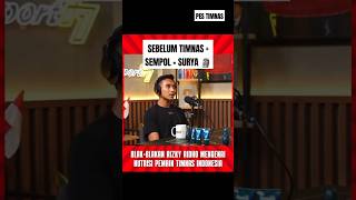 Ridho baru tau nutrisi untuk atlet saat di Timnas 🗿🇮🇩 [upl. by Naujd]