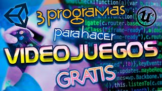 TOP 3 mejores programas para hacer videojuegos GRATUITOS  ATMAN ESTUDIOS [upl. by Ydissahc]