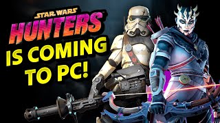 Star Wars Hunters is OFFICIALLY coming to PC New season 4 NOW LIVE [upl. by Atteynad]