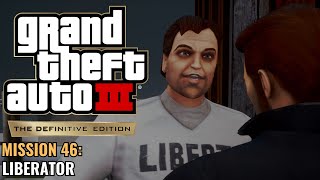 GTA 3 Definitive Edition  Mission 46  Liberator [upl. by Neeli]