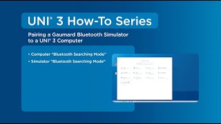 UNI® 3 How to Pair Your Gaumard® Bluetooth Simulator [upl. by Melliw937]