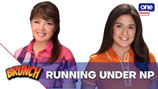 Brunch  Imee Marcos Camille Villar running in 2025 under Nacionalista Party [upl. by Annoiek]