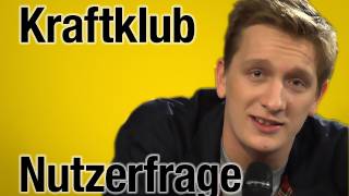 Kraftklub Er hat mir einen Zahn ausgeschlagen  Nutzerfrage [upl. by Otes]