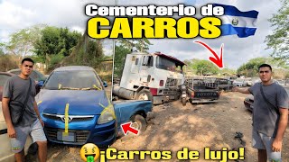 EXPLORANDO UN CEMENTERIO DE CARROS EN EL SALVADOR 🇸🇻 ¡AUTOS DE LUJO ABANDONADOS 😲 [upl. by Ahtivak193]