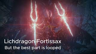 Lichdragon Fortissaxs theme but just the best part looped [upl. by Hamon]