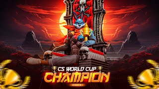 NG 1 VS AMF 🔥 WORLD CUP CS CHAMPIONS IS LIVE 💖nonstopgaming freefire [upl. by Ariayek]