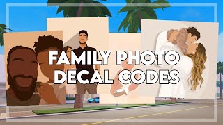 Family Photo Decal Codes For Berry Avenue amp Bloxburg  Roblox Video [upl. by Dianemarie963]