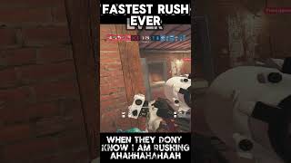 Fastest 15 Seconds Ash Rush Ever In RAINBOW SIX SIEGE [upl. by Cordy366]