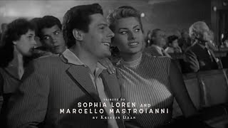 tribute to Sophia Loren and Marcello Mastroianni [upl. by Enyrehtak]