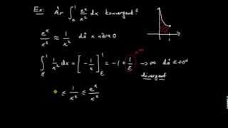 Integraler del 10  jämförelse av generaliserade integraler [upl. by Anairt]
